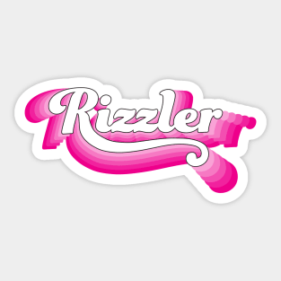 Pink Rizzler Sticker